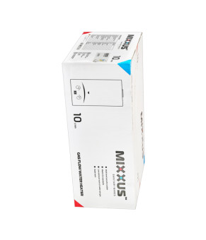 Газова колонка MIXXUS GWH-0610 BASIC GLASS димохідна 10 л/хв (панель зі скла з малюнком) (WH0027)