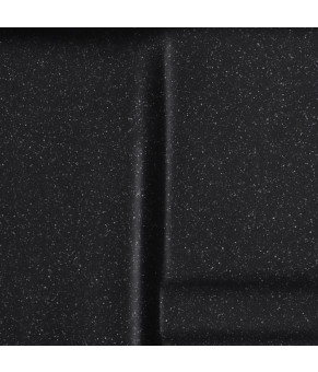 Гранитная кухонная мойка Haiba HB8210-G226 Black 620x500x200 (HB0983)