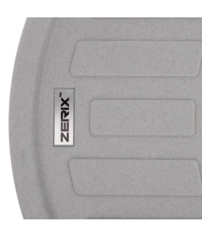Гранитная кухонная мойка Zerix ZS-6250R-09 Серая (ZX4551)
