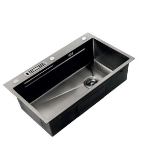 Мийка Mixxus Premium MH7545-SET-05 NANO-BLACK (3.0/0.8) комплект (графіт) (MX9632)