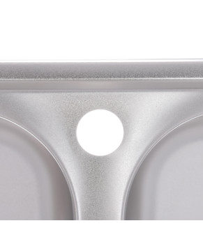 Мийка кухонна Zerix Z7749-08-180E (Satin) (ZM0565)