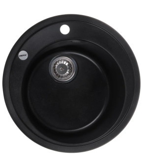 Кухонная мойка Zerix ZS-510R-14 Черный металлик (ZX4538)