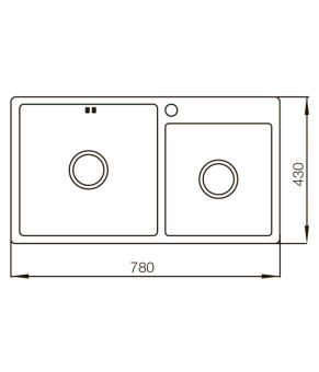 Мийка Mixxus MX7843-220x1.0-Satin (MX0564)