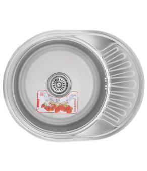 Мийка кухонна Zerix Z5745-06-180MD (micro decor) (ZS0563)