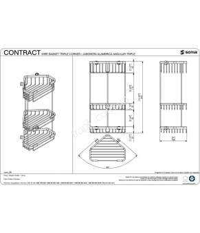 ПОЛКА CONTRACT – HOSPITALITY 055012