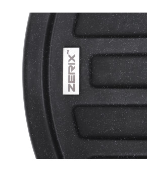 Мийка кухонна Zerix ZS-7750R-03 Чорна (ZX4556)