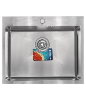 Мийка кухонна Mixxus MX6050-185x1.0 (Satin) (MX0657)