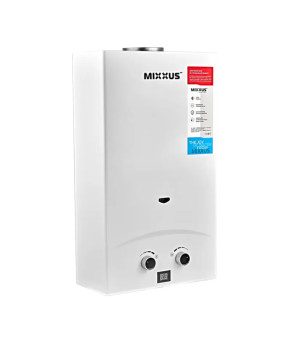 Газова колонка Mixxus GWH-0112 BASIC WHITE димохідна 12 л/хв (WH0029)