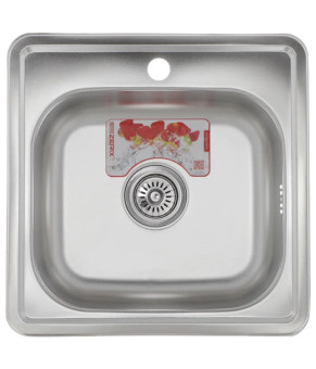 Мийка кухонна Zerix Z4848-06-160D (decor) (ZM0558)