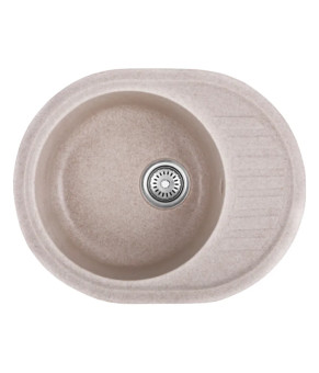 Гранитная мойка Haiba HB8311-G319 sand 570x450x180 (HB0981)
