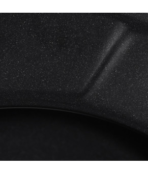 Гранітна кухонна мийка Haiba HB8301-G226 Чорний матовий 490x180 (HB0971)