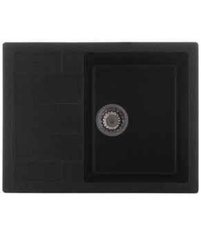 Графитная кухонная мойка Zerix ZS-6550S-13 (ZX4545)