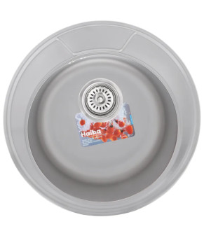 Кухонная мойка Haiba 490 (Satin) (HB0534)