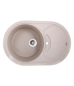 Гранитная кухонная мойка Haiba HB8310-G319 sand 780x500x220 (HB0977)