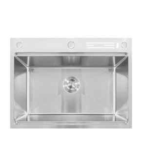 Мийка Mixxus MH7050-SK NANO-SILVER (3.0/0.8) з н.ст., зі сходинкою для суш.,з підст.під ножі(нерж.)