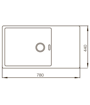 Мийка Mixxus MX7844-200x1.2-PVD-Bronze (MX0562)