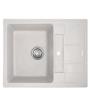 Гранитная кухонная мойка Haiba HB8210-G322 Beige 620x500x200 (HB0986)