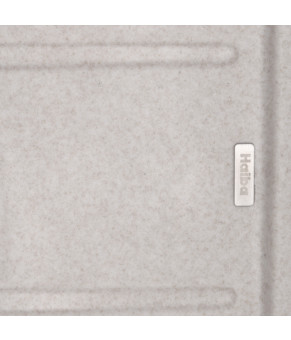 Гранитная кухонная мойка Haiba HB8210-G322 Beige 620x500x200 (HB0986)