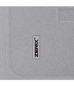 Мийка кухонна Zerix ZS-6243S-09 Сіра (ZX4575)