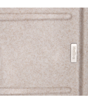Гранитная кухонная мойка Haiba HB8210-G319 sand 620x500x200 (HB0985)