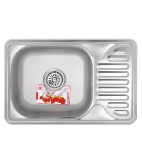 Мийка кухонна ZERIX Z6642-08-180E (satin) (ZX1600)