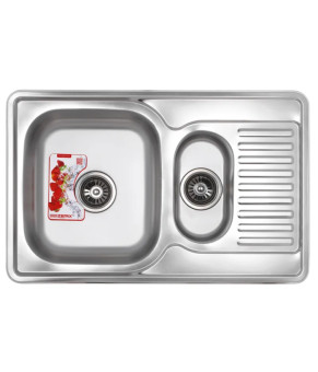 Мийка кухонна Zerix Z7850A-08-180MD Armonia (micro decor) (ZS0577)