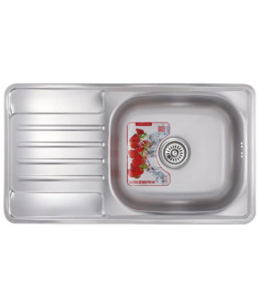Мийка кухонна Zerix Z7642-08-180E (Satin) (ZX1602)