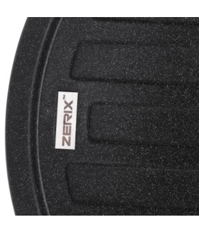 Мийка кухонна Zerix ZS-7750R-13 Графитная (ZX4561)