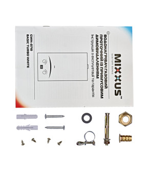 Газова колонка Mixxus GWH-0710 BASIC TURBO WHITE турбована 10 л/хв (WH0028)