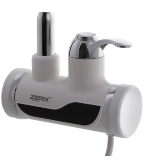 Проточний водонагрівач Zerix ELW02-EFWP (з індик. темп. і УЗО) (ZX2806)
