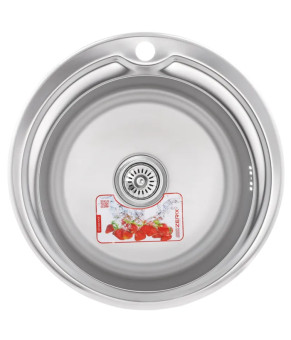 Врезная мойка ZERIX Z510-06-170E (SATIN) (ZM0614)
