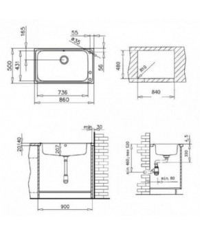 Кухонная мойка Teka Bahia 1B 12127001