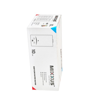 Газова колонка MIXXUS GWH-0310 BASIC GLASS димохідна 10 л/хв (панель зі скла з малюнком) (WH0024)