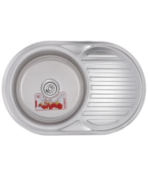 Мийка кухонна Zerix Z7750-06-180D (decor) (ZX1595)