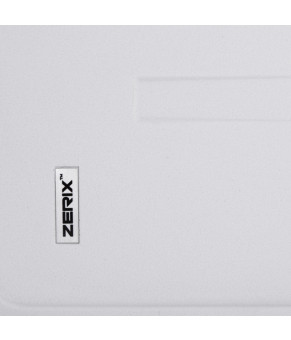 Гранитная кухонная мойка Zerix ZS-6243S-01 Белая (ZX4571)