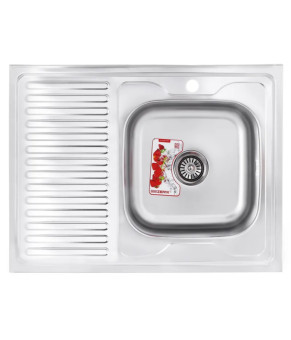 Мийка кухонна Zerix Z8060R-06-160MD (micro decor) (ZS0608)