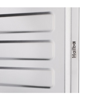 Кухонная мойка Haiba 74x48 (decor) врезная, нержавеющая сталь (HB0559)