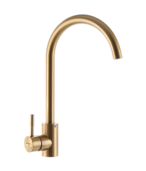 Набір Mixxus SET-6045-200x1.0-PVD-Gold (мийка + змішувач + диспенсер) (MX0589)
