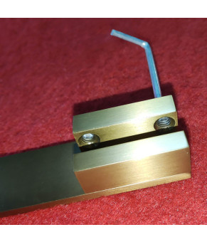 Душевая перегородка Koer SR SP02-100x200-TR-12 Walk-In матовое золото (KR5396)