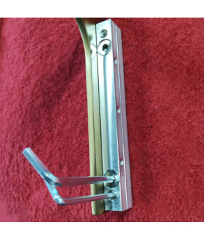 Душевая перегородка Koer SR SP02-100x200-TR-12 Walk-In матовое золото (KR5396)