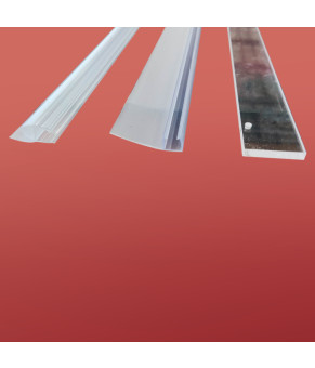 Двері в нішу Koer SR SD02-140x200-TR-01 скло прозоре 8мм, хром (KR5383)