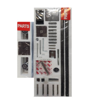 Двері в нішу Koer SR SD02-140x200-TR-01 скло прозоре 8мм, хром (KR5383)