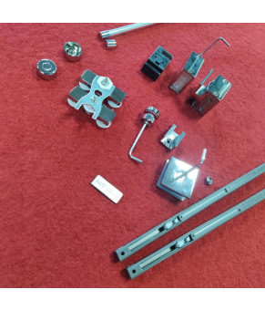 Двері в нішу Koer SR SD02-140x200-TR-01 скло прозоре 8мм, хром (KR5383)