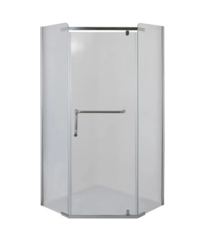 Душевая кабина Mixxus LINES 90*90 см SC01-90x90x185-TR CHROME  (MI6915)