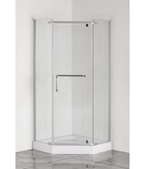 Душевая кабина Mixxus LINES 90*90 см SC01-90x90x185-TR CHROME  (MI6915)