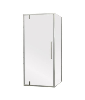 Душова кабіна без піддону Mixxus Premium BEVEL SC01-90x90x195-TR Chrome прозоре скло 6мм (MI6863)