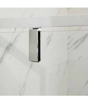 Душова кабіна без піддону Mixxus Premium BEVEL SC01-90x90x195-TR Chrome прозоре скло 6мм (MI6863)