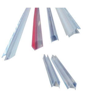 Двери в нишу Koer SR SD04-120x200-TR-01 прозрачное стекло Easy Clean 10мм, хром (KR5387)