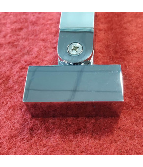 Двери в нишу Koer SR SD04-120x200-TR-01 прозрачное стекло Easy Clean 10мм, хром (KR5387)