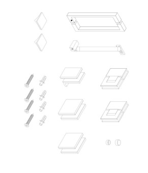 Двери в нишу Koer SR SD04-120x200-TR-01 прозрачное стекло Easy Clean 10мм, хром (KR5387)